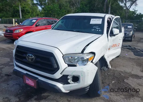 2021 Toyota Tacoma Sr из США, поврежденный, VIN 5TFAX5GN5MX192804